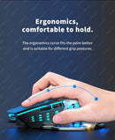 SilentStrike Wireless Gaming Mouse – Rechargeable Bluetooth RGB Mouse for PC & Laptop