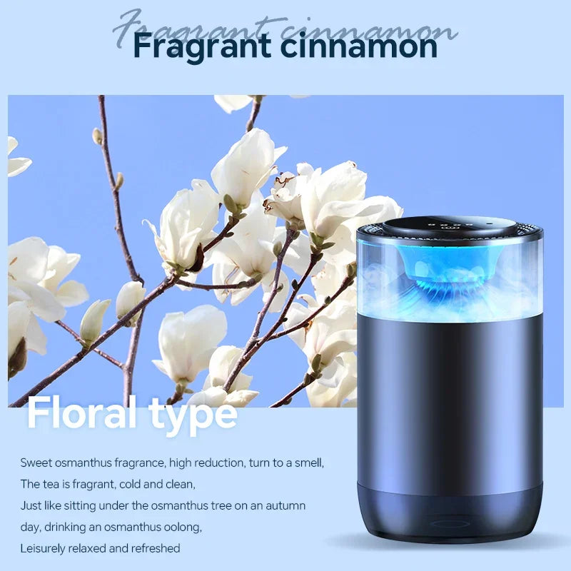 Smart Car Aroma Diffuser – Adjustable Essential Oil Freshener
