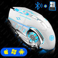 SilentStrike Wireless Gaming Mouse – Rechargeable Bluetooth RGB Mouse for PC & Laptop