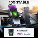 Upgraded Car Phone Holder Military-Grade Protection Big Phone And Thick Cases