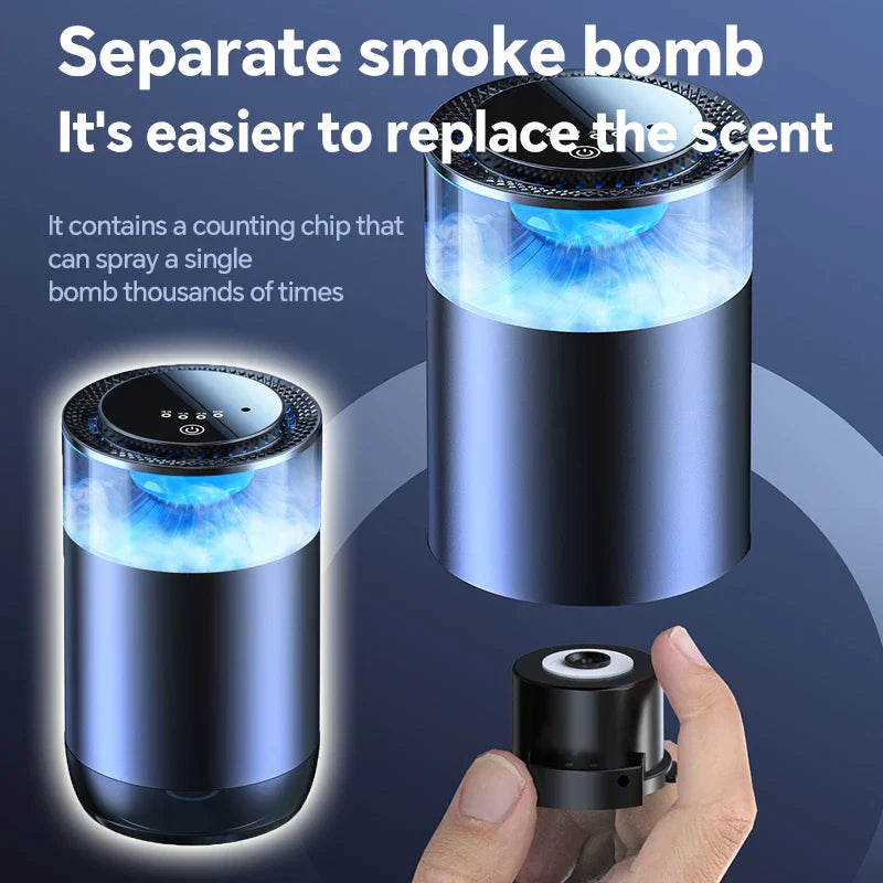 Smart Car Aroma Diffuser – Adjustable Essential Oil Freshener