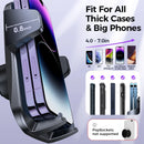 Upgraded Car Phone Holder Military-Grade Protection Big Phone And Thick Cases