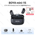 BOYA M2 Pro Wireless Lavalier Microphone for iPhone & Android