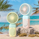 Portable USB Mini Fan – Rechargeable Handheld Cooler