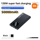 Super Fast Charging Power Bank – 120W 50000mAh Capacity