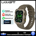 Smartwatch LED Flashlight Bluetooth Fitness Tracker