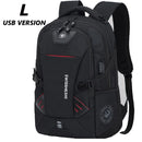UrbanCharge Laptop Backpack – Anti-Theft Waterproof 17" USB Charging Travel Bag
