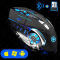 SilentStrike Wireless Gaming Mouse – Rechargeable Bluetooth RGB Mouse for PC & Laptop