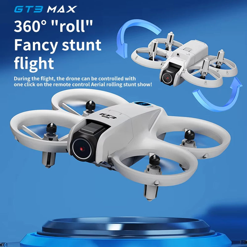 NEW GT3 GPS Drone with 8K HD Dual Cameras 180° FPV 5G WIFI Brushless Motors Intelligence