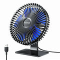 Quiet USB Table Fan – Adjustable Angle and Cool Air Flow